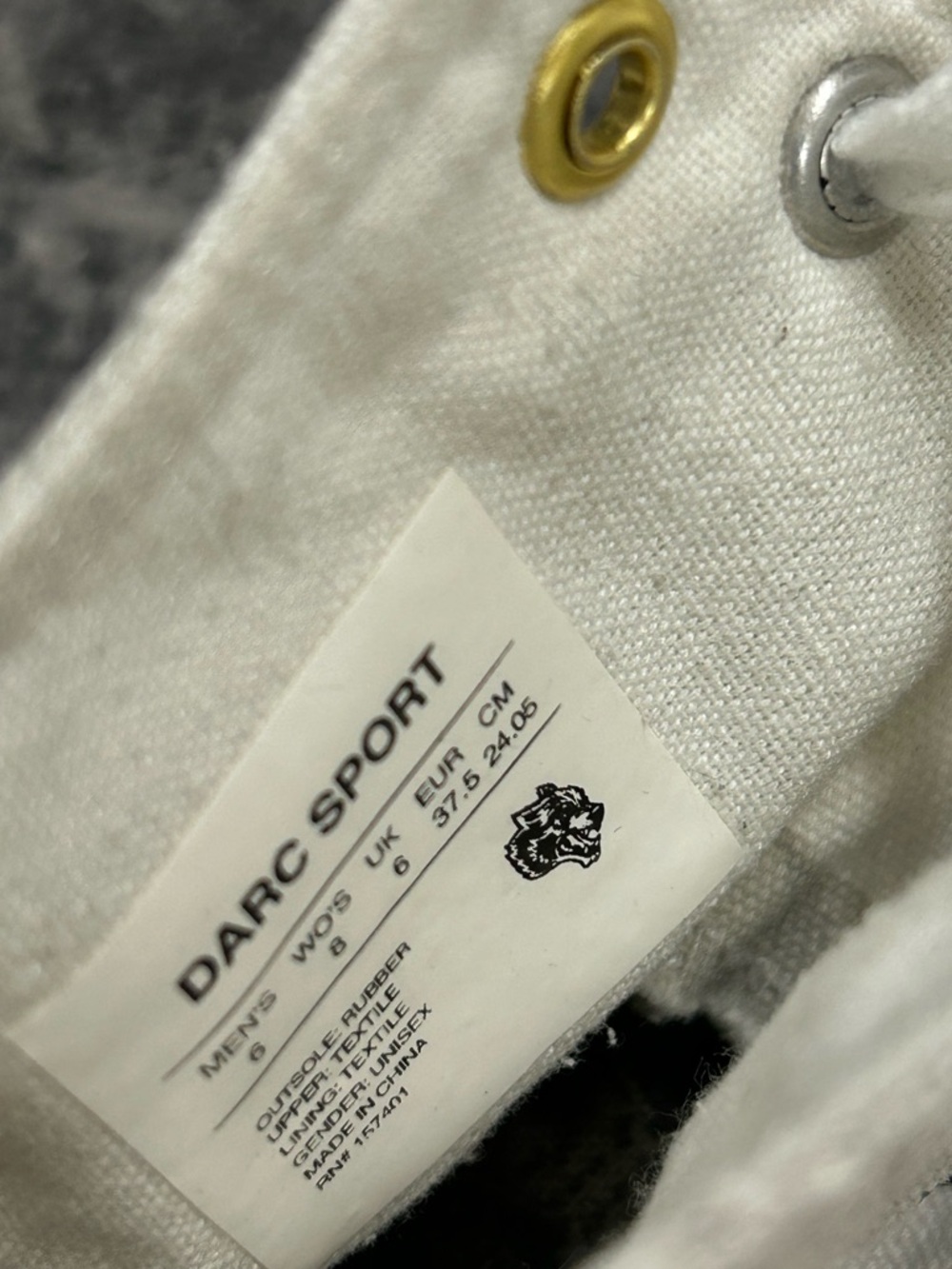Darc Sport White High-Top Sneakers - Picture 4 of 4